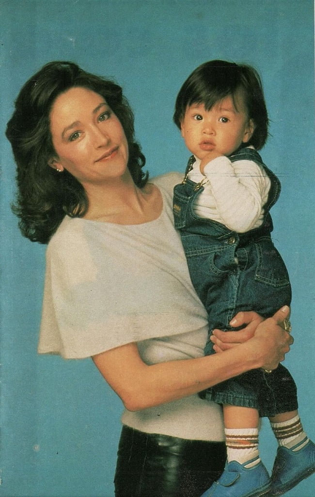 Olivia Hussey's son, Maximillian Fuse