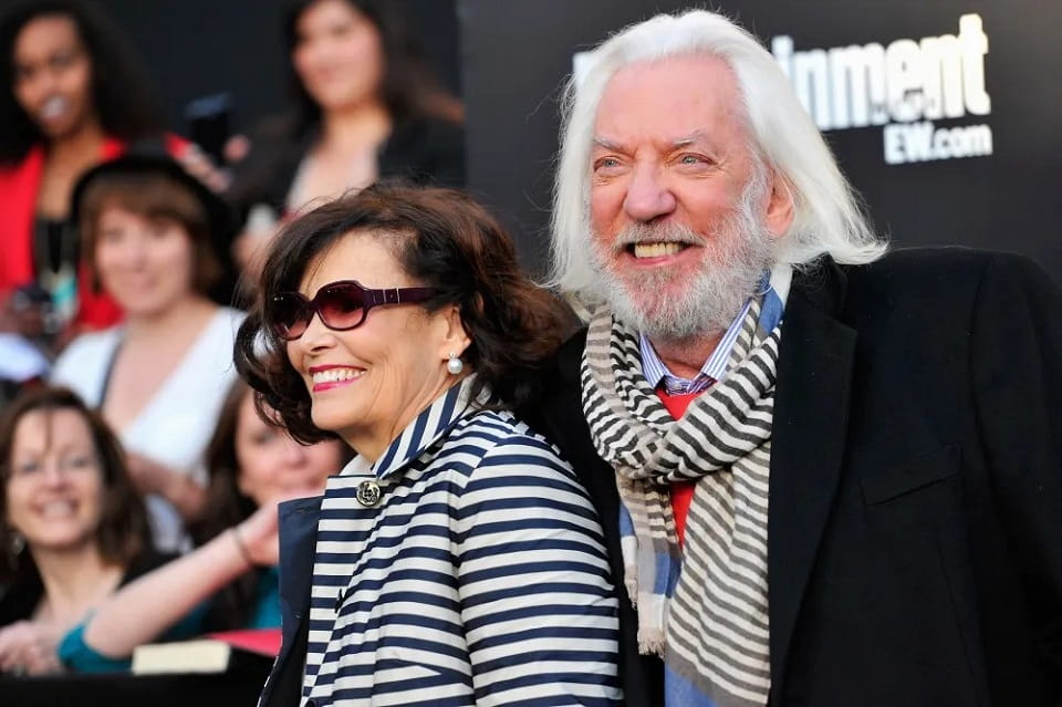 Donald Sutherland wife, Francine Racette