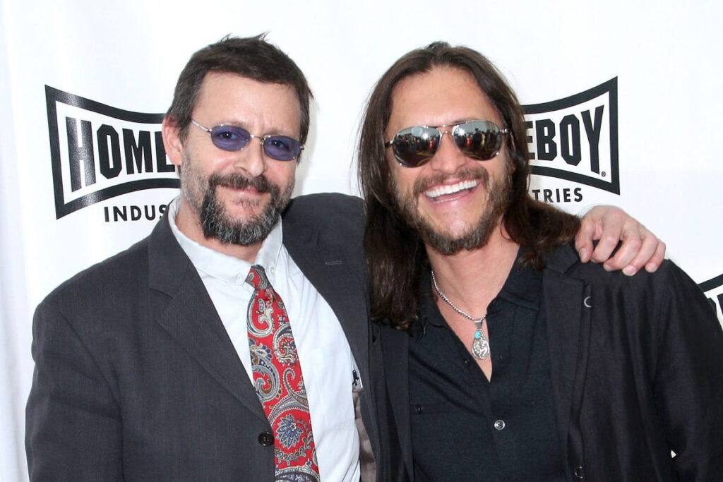 Judd Nelson and Clifton Collins Jr. attend The 2014 Lo Maximo Awards Dinner.