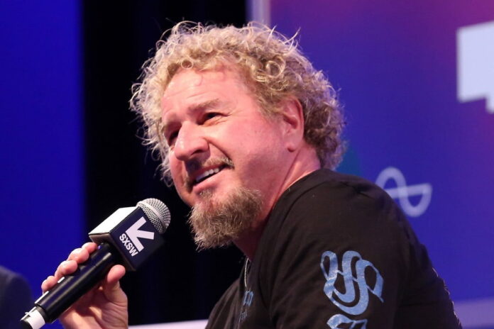 Sammy Hagar speaks onstage at 'A Conversation With Sammy Hagar' during 2017 SXSW Conference and Festivals.