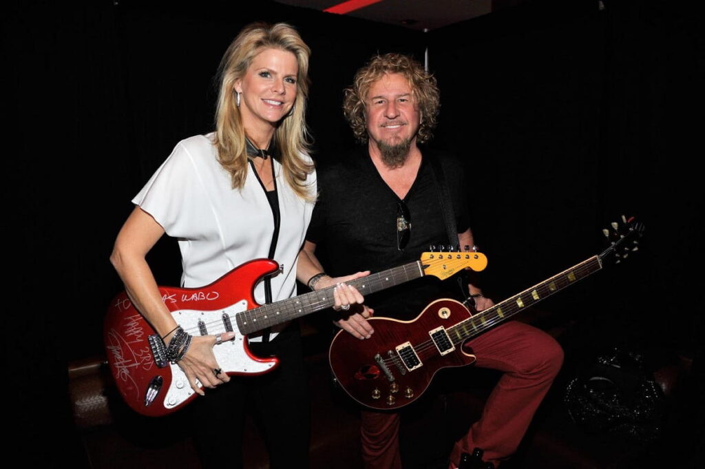 Sammy Hagar's wife, Kari Karte